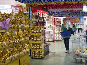 Páscoa ovos Campinas (Foto: Reprodução/ EPTV)